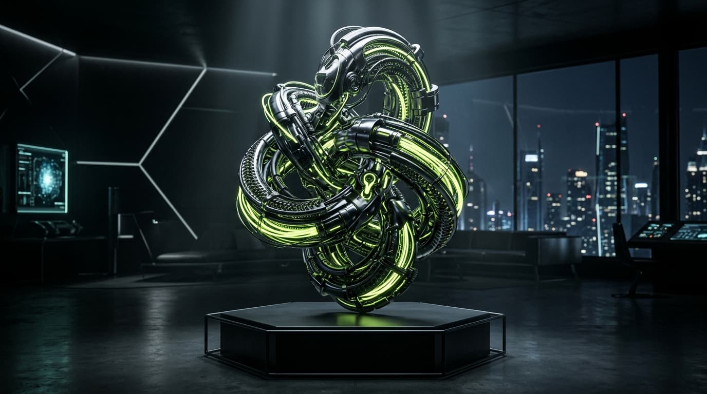 Urnatech Studio Digital Craftsmanship 3D Showpiece